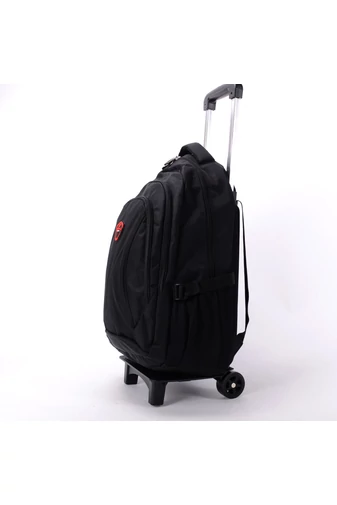 Aoking Rucsac Negru Cu Model Pe Roți  Dimensiuni 47*32*21cm