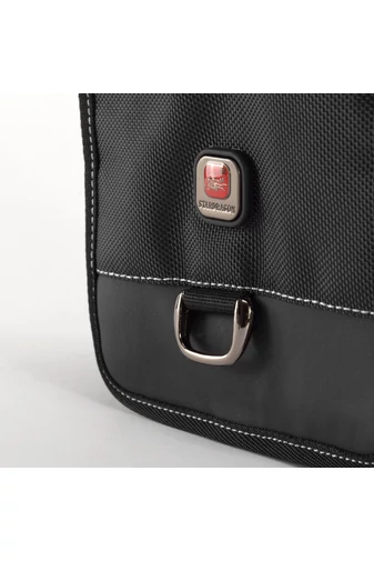 Stardragon Geantă Crossbody Bărbați Neagră Mărime Mică Poliester