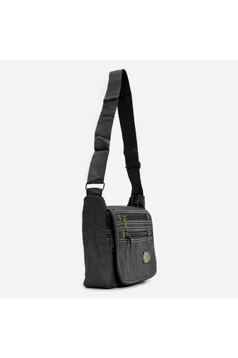 BONLUO Geantă Crossbody De Bărbați Cu Buzunare Multiple