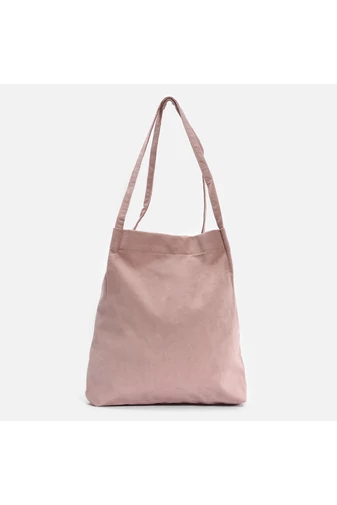 Geantă De Umăr Pentru Femei Minimalist Culoare Pudră Din Velur 