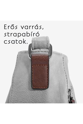 Geantă Crossbody Imitație Piele Neagră pentru Damă
