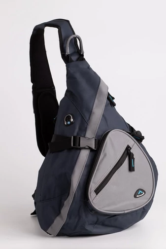 Rucsac Sport Negru-Gri Pe Un Umăr