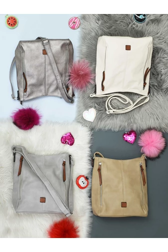 Čierna dámska crossbody kabelka Bonluo z PU kože 29*24*9cm