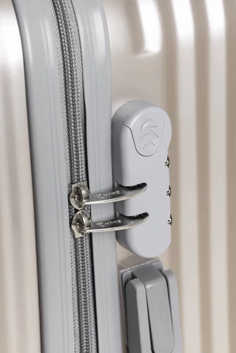 LC-015 Valiză De Cabină Aurie Din PVC Dimensiune (55*40*20)