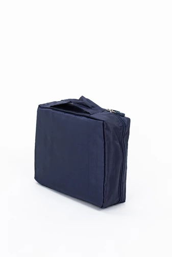 BONLUO Borsetă Pentru Cosmetice Violet Cu Flori Dimensiuni 21*18*7,5 cm