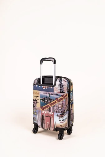 ORMI Valiză model New York Dimensiune Cabina Wizzair Ryanair (53*36*20)