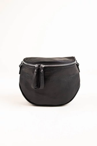 Geantă Crossbody Imitație Piele Culoare Neagră