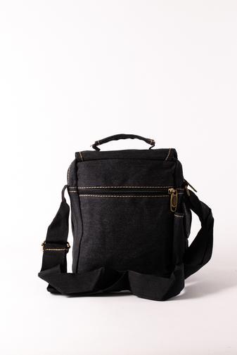 Stardragon Geantă Crossbody Neagră Pentru Bărbați Din Poliester