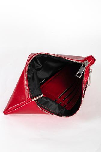 Diva Portofel Damă Albastru Închis Din Piele Ecologică 