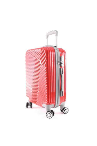 LC-015 Valiză De Cabină Roșie Din PVC  (55*40*20 cm)