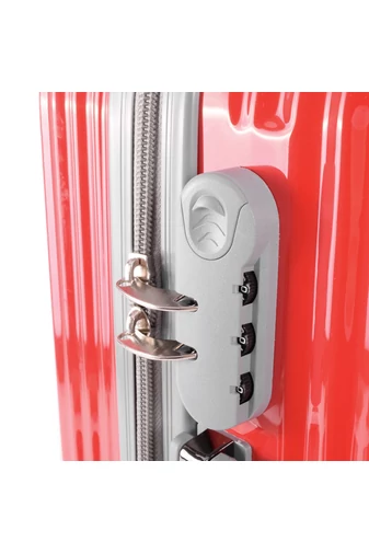 LC-015 Valiză De Cabină Roșie Din PVC  (55*40*20 cm)