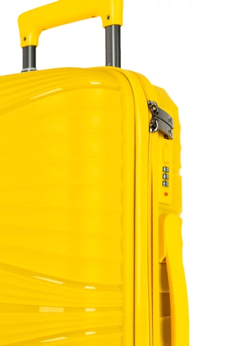 John Troler  Polipropileană Galben Cu Cifru TSA cu dimensiunile 65X43X24