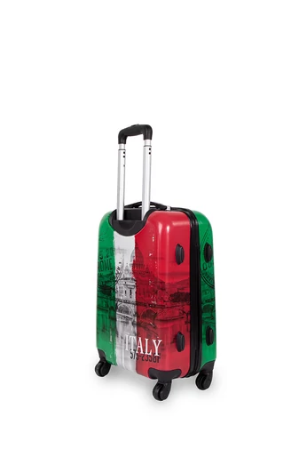 Ormi Valiză De Cabină Dimesiune Wizz-air Cu Pereți Rigizi Model Roma (55x36x22cm)