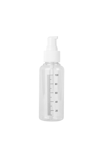 Sticlă De Voiaj Transparentă Cu Pulverizator Pentru Produse Cosmetice (100ml)
