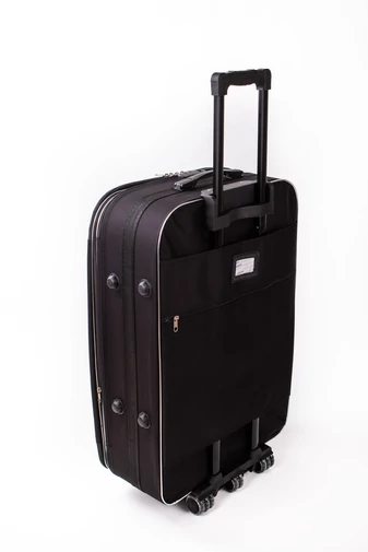Valiză Betsy Mare  Moale Neagră (2 roți) 72*47*23cm