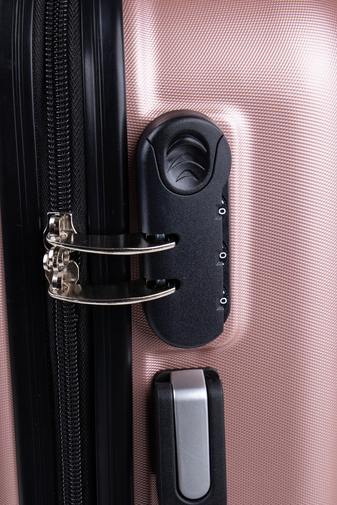  Valiză Bagaj De Mână Rosegold Cu Pereți Tari Dimensiune Wizz-Air