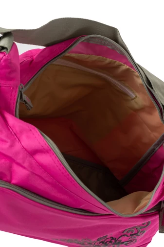 Geantă Neagră De Umăr / Crossbody De Damă  Din Poliester