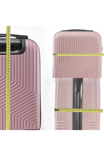 Valiză Roz Cu Pereți Tari Dimensiune Gratuită Wizz-Air(40*30*20cm)