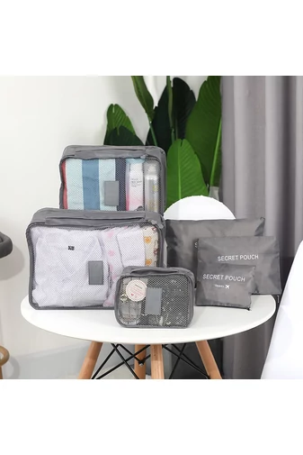 Sac Pentru Depozitare Haine Cu 6 Compartimente Ideal Pentru Călătorii