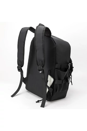 RHINO Rucsac Negru Din Material Impermeabil