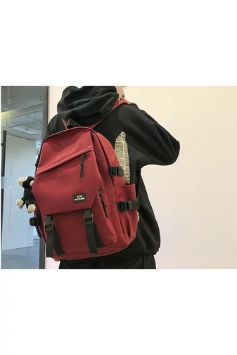 RHINO Rucsac Negru Din Material Impermeabil