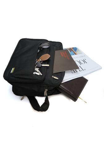 Bellugio Servietă Neagră Pentru Laptop (16*34*16cm)