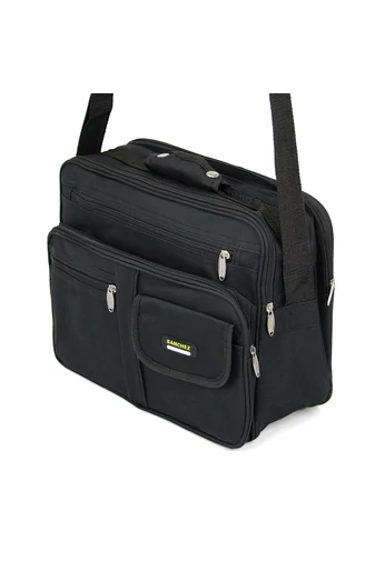 Bellugio Servietă Neagră Pentru Laptop (27* 35*14cm)