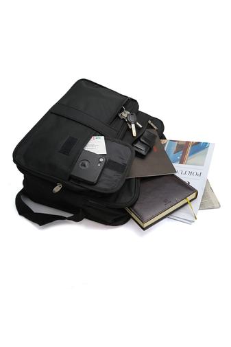 Bellugio Servietă Neagră Pentru Laptop (27* 35*14cm)