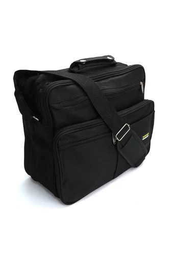 Bellugio Servietă Neagră Pentru Laptop (27* 35*14cm)
