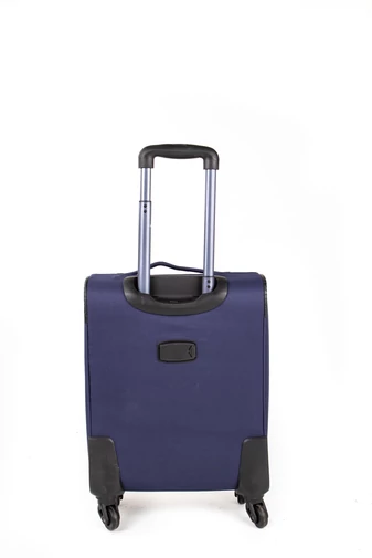 Besty Valiză Albastru Închis De Cabină Cu Pereți Moi Cu Spațiu Extensibil (55x39x20)