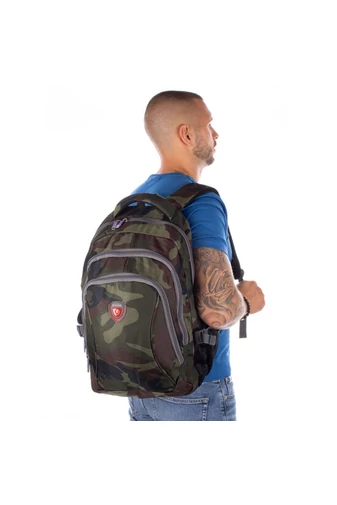 Aoking Rucsac Verde Camuflaj  Cu Dimensiunile 58x30x15