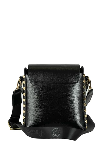 Prestige Geantă Crossbody Neagră Elegantă Din Piele Ecologică 