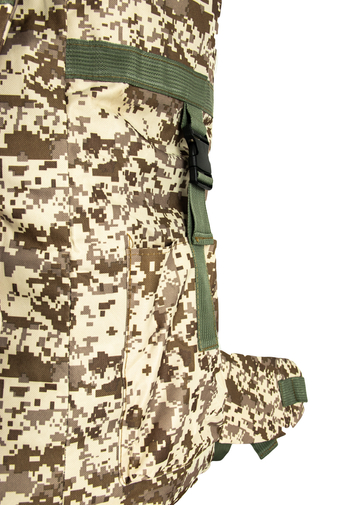 Rucsac Stil Militar Camuflaj Verde De Dimensiune Uriasă (70x40x43)