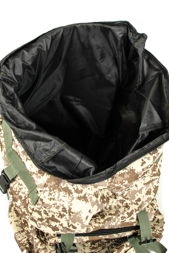 Rucsac Stil Militar Camuflaj Verde De Dimensiune Uriasă (70x40x43)