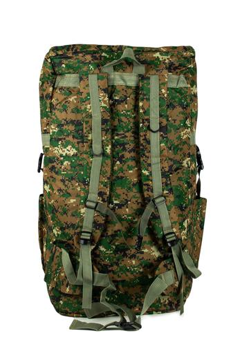 Rucsac Stil Militar Camuflaj Verde De Dimensiune Uriasă (70x40x43)