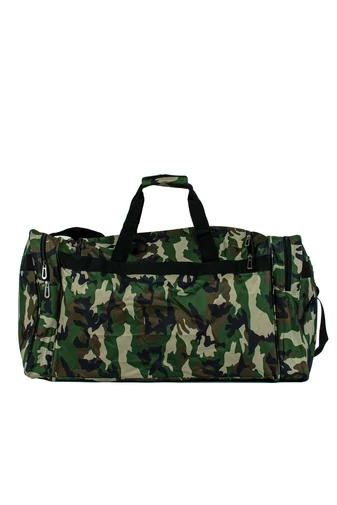 ADVENTURER Geantă De Voiaj Camuflaj Verde De Dimensiune XL