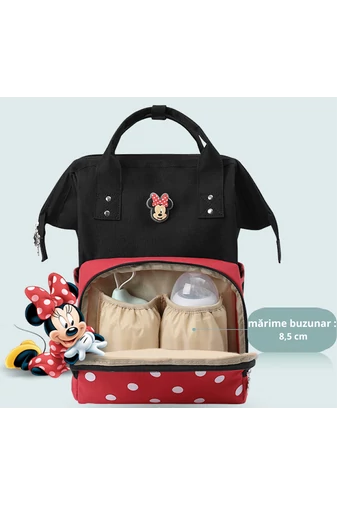 Rucsac Damă/ Mămici Minnie Mouse Dimensiuni 40x28x20
