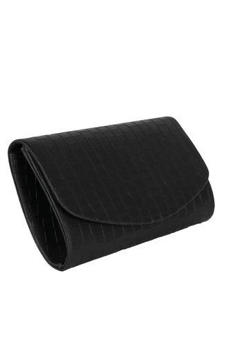 D.D.DAS Poșetă Elegantă Neagră Pentru Ocazii Speciale