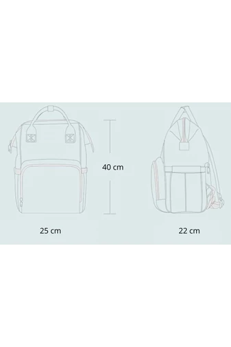 Rucsac Damă/ Mămici Minnie Mouse Dimensiuni 40x28x20