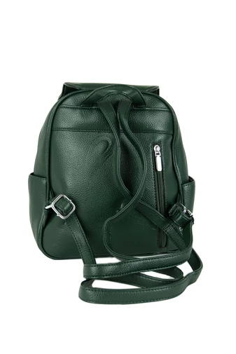 SILVIA ROSA Rucsac Verde Din Imitație De Piele 