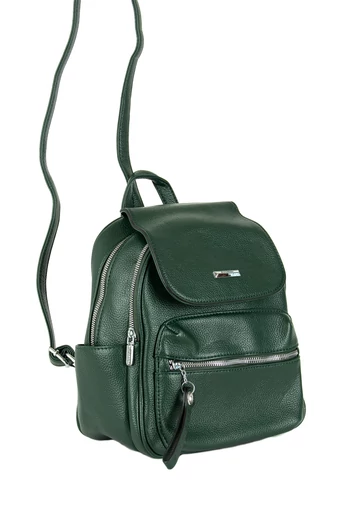 SILVIA ROSA Rucsac Verde Din Imitație De Piele 
