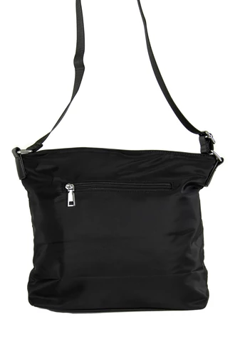 INT Geantă Crossbody Neagră Din Material Impermeabil