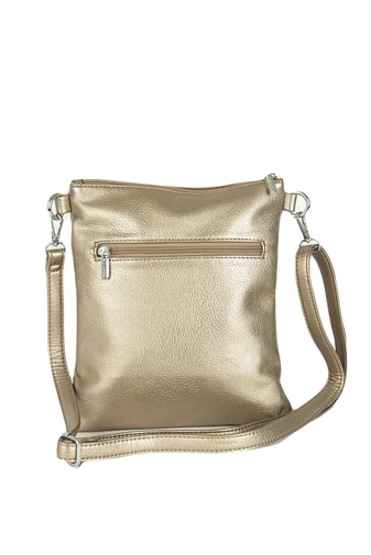 Silvia Rosa Geantă Crossbody Auriu Deschis Din Piele Ecologică