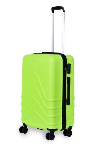 Luggo Valiză Rigidă Verde Neon 65x39x24cm 