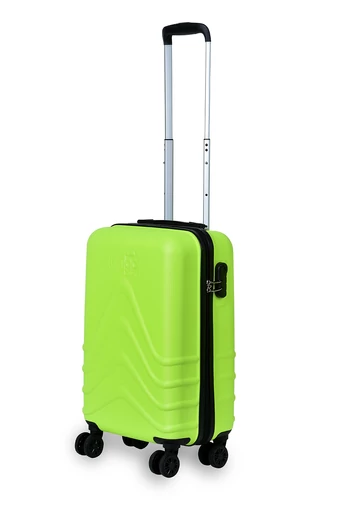 Luggo Valiză Rigidă Verde Neon 55x35x22cm 