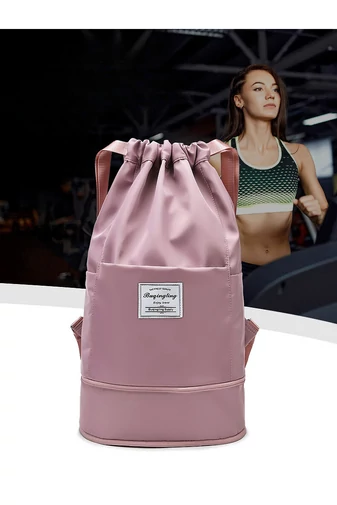 Bonluo Sac Sport Negru Din Material Impermeabil Cu Spațiu Extensibil De Dimensiuni Wizzar 40*30*17cm 