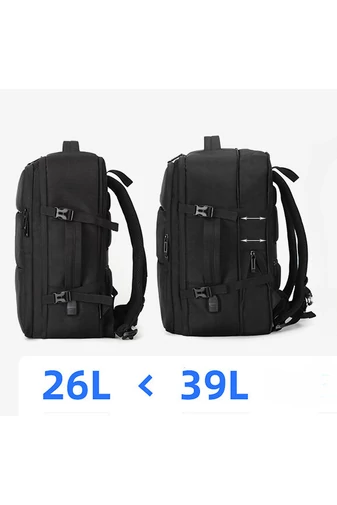 Bonluo Rucsac Stil Valiză Multifuctională Cu Posibilitate De Extindere Dimesiuni Wizzair 40*30*18cm