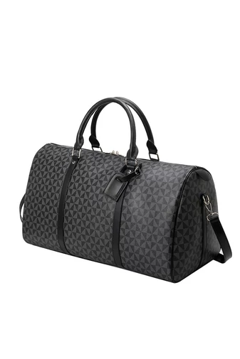 Bonluo Geantă de Voiaj Negru Cu Model Calitate Premium De Dimensiune Mare (28*53*26cm) 