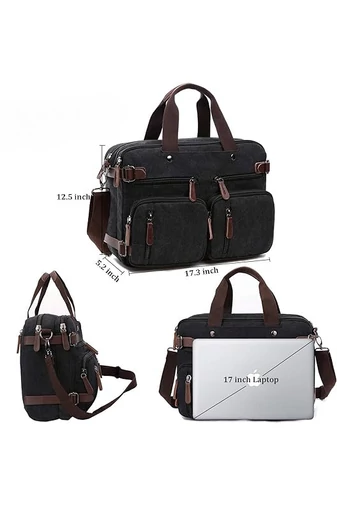 Bonluo Rucsac Negru Multifuncțional 3în1 Calitate Premium Dimensiune 32*44*13cm