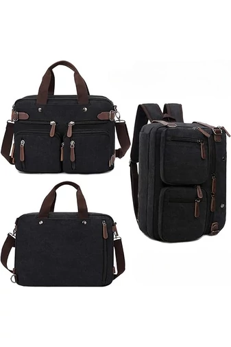 Bonluo Rucsac Negru Multifuncțional 3în1 Calitate Premium Dimensiune 32*44*13cm